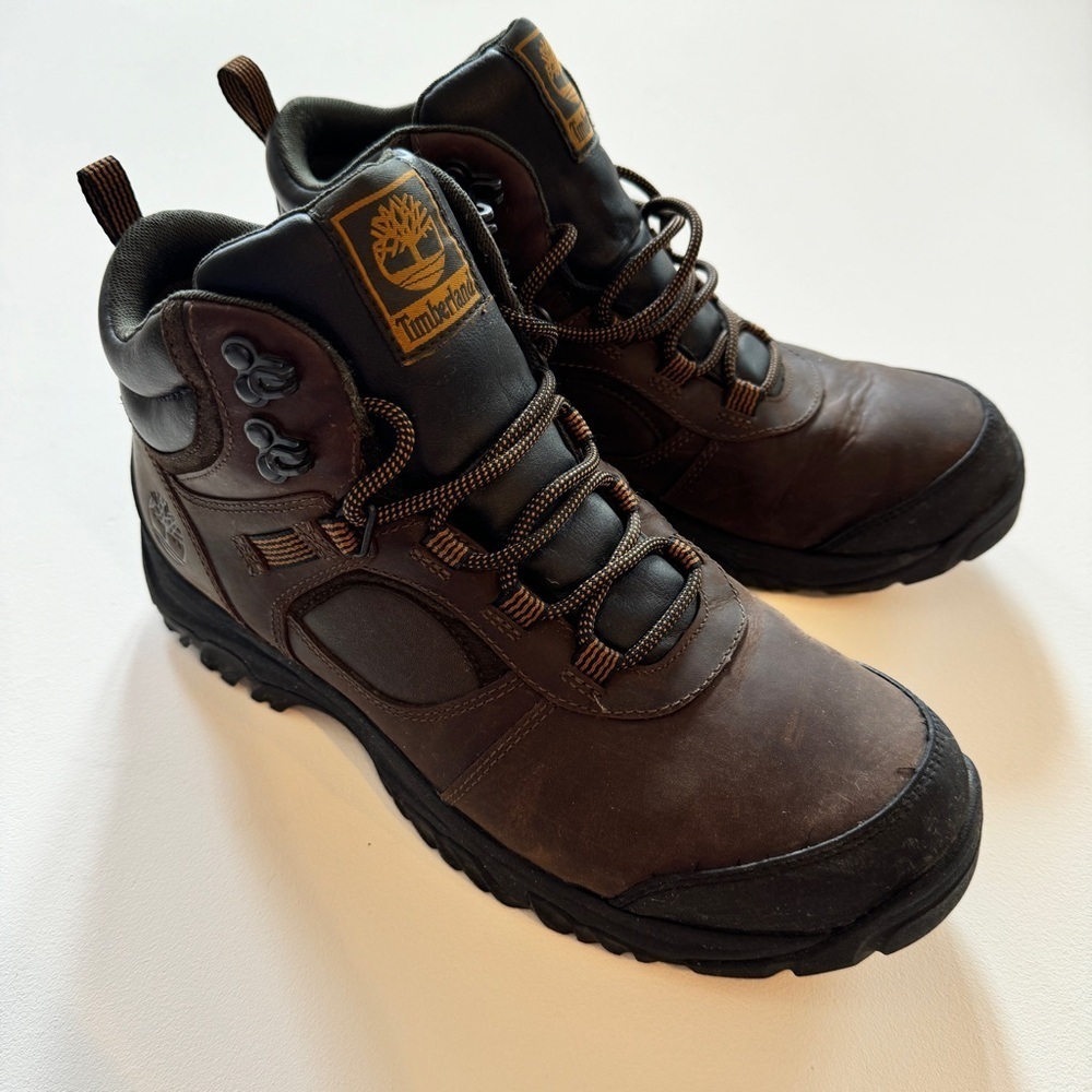 Timberland - Men's Mt Major Leather Mid Hikers in Brown